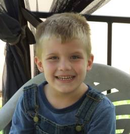 Hayden at 6 years old.