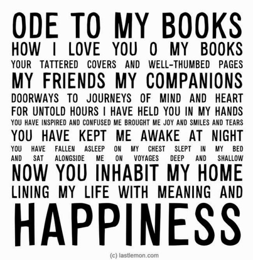 ode to books