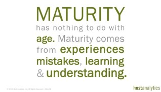 Maturity